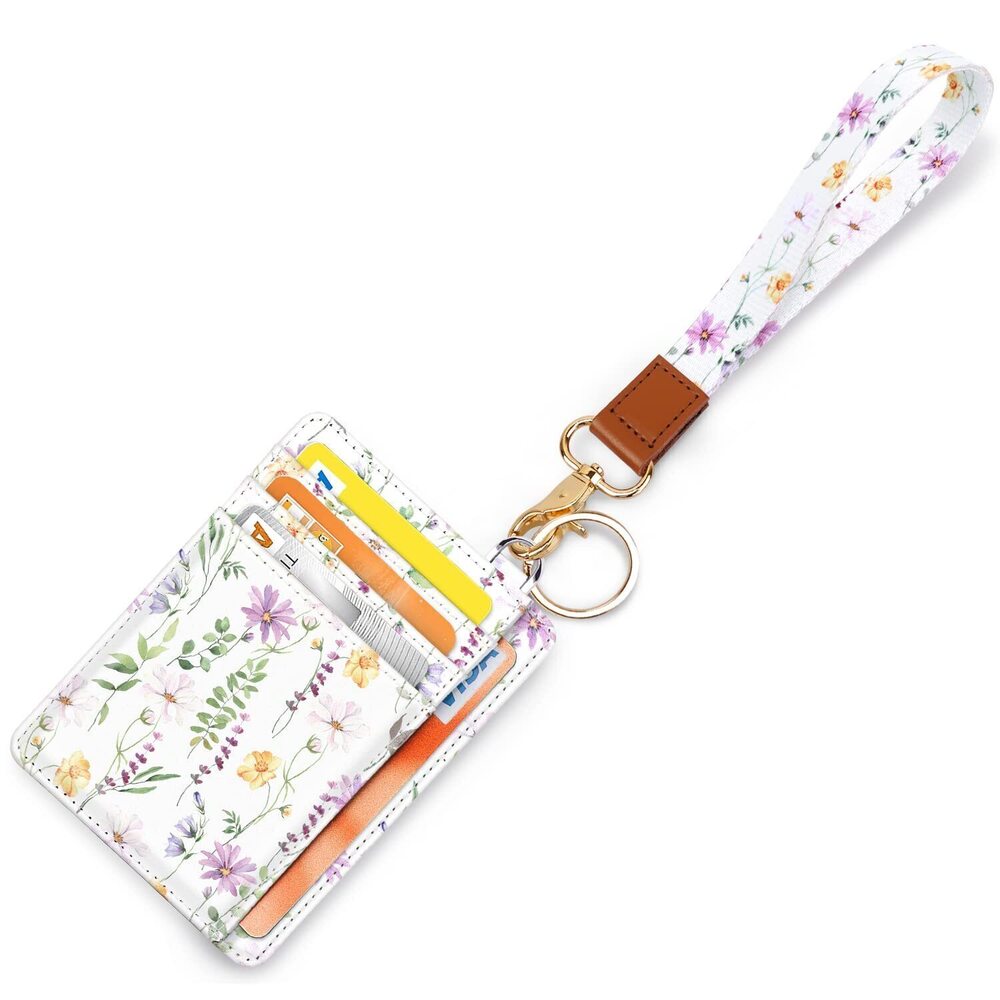 4087 Slim Front Pocket Wallet RFID ID Card Holder Cute Small Wallet
